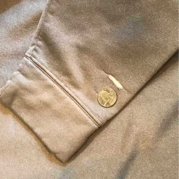 UNDER ARMOUR STORM Men's Grey Hoodie With Black Chest Logo & Hoodie Sz 2XL - Picture 7 of 8